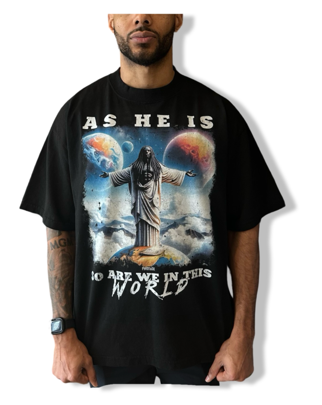 "As He Is, So Are We" Oversize Tee