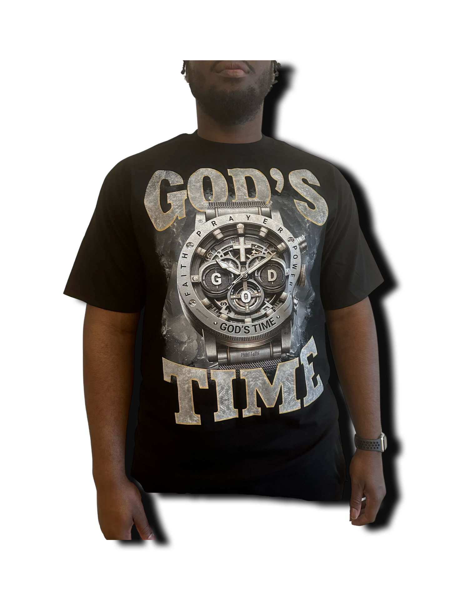 "God's Time" Oversized Tee