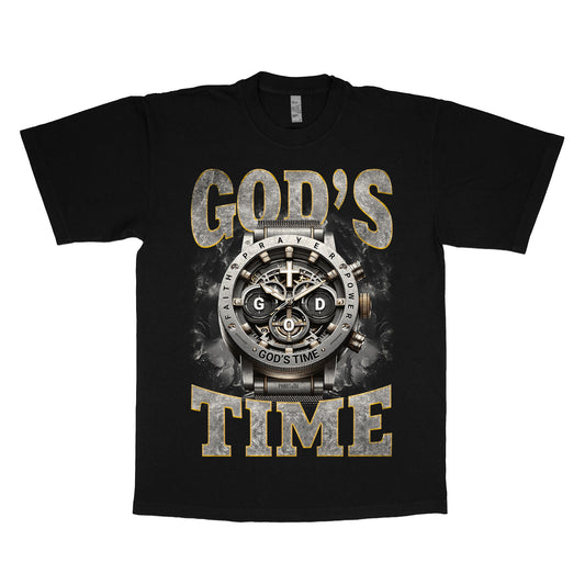 "God's Time" Oversized Tee